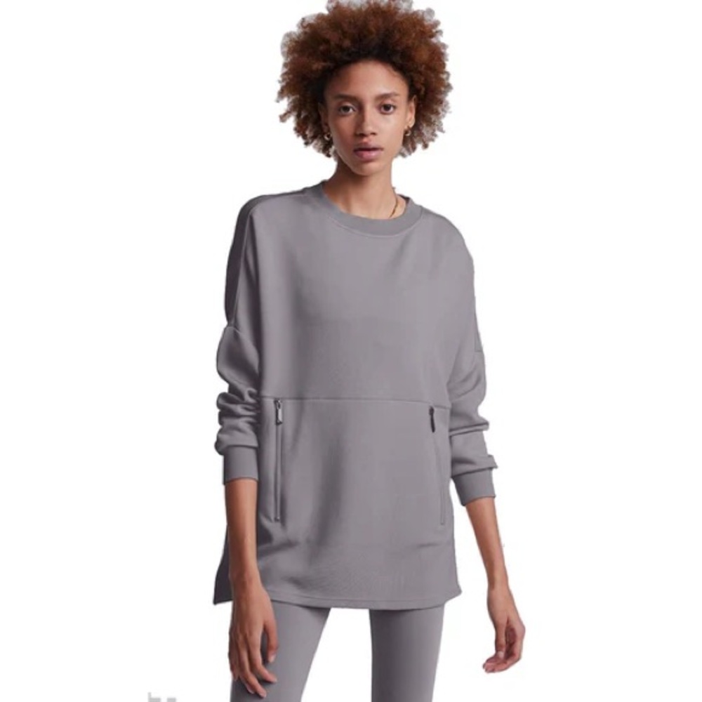 Varley Women’s Size Large Bayliss Training On The Go Pullover Oversize Sweater